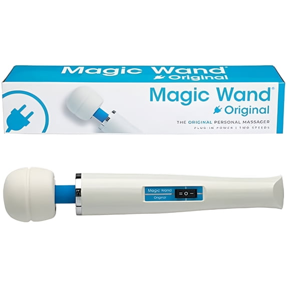 Original Magic Wand Personal Massager HV-260 Stress Relief Massager with Green Cosmos Personal Moisturizer - 8 Oz